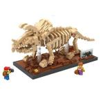 WP LOZ Diamond Blocks Jurassic World Dinosaur Fossils Series Blocks Assembling Toys ( Triceratops F