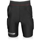 Reusch Adult CS Padded Shorts, Black/Red, Large