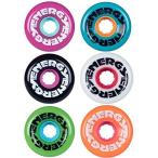 Radar Energy Outdoor Roller Skate Wheels Black w/Neon Purple Hub 8pk