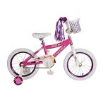 Piranha Kids Little Lady Bicycle, Pink, (Wheel Size 16-Inch)