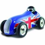 Vilac Push and Pull Baby Toy Sports Car, Union Jack