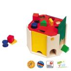 Selecta（セレクタ） クアトリノ Sorting Box Quatrino 木製玩具 木のおもちゃ はめこみ 形合わせ 型はめ