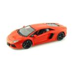 BBurago Lamborghini (ランボルギーニ) Aventador LP700-4 1/18 Orange BB11033-OR ミニカー ダイキャスト