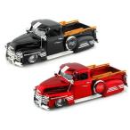 Jada Toys (ジャダトイズ) 1951 Chevy (シボレー) Pick Up トラック w/ Wired Wheels 1/24 Set of 2 JA968