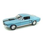 Maisto (マイスト) 1968 Ford (フォード) Mustang (マスタング) GT Cobra Jet Fastback 1/18 Blue MA31167