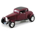 MotorMax (モーターマックス) 1932 Ford (フォード) Five Window クーペ 1/18 Purple MM73171-PU ミニカー