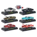 M2 Machines M2 Auto-Drags Cars Set of 6 Vehicles 1/64 Release 4 M231700-04-6SET ミニカー ダイキャス