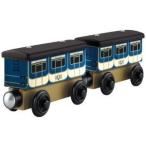 Thomas Wooden Railway - Stephen's Coaches ミニカー ミニチュア 模型 プレイセット自動車 ダイキャスト