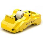 8-Pot Brake Caliper Tape Dispenser Yellow AA40274 ミニカー ダイキャスト 自動車