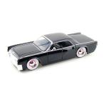 Jada Toys (ジャダトイズ) 1963 Lincoln Continental w/Baby Moons 1/24 Black JA90607BM-BK ミニカー ダ
