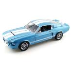 Shelby Collectibles 1967 Shelby GT500 1/18 Blue w/White Stripes SC141 ミニカー ダイキャスト 自動車