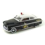 Auto World 1949 Mercury クーペ Rat Rod Police 1/18 Black &amp; White AWAMM961 ミニカー ダイキャスト 自
