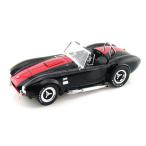 Shelby Collectibles Shelby Cobra 427 S/C 1/18 Black w/Red Stripes SC138 ミニカー ダイキャスト 自動
