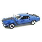 Welly (ウィリー) 1970 Ford (フォード) Mustang (マスタング) Boss 302 1/18 Blue WE18002-BL ミニカー