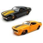 1969 Chevy (シボレー) Camaro (カマロ) Z28 1/24 Set of 2 JA90346-SET ミニカー ダイキャスト 自動車