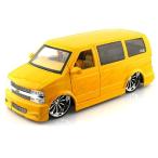 Jada Toys (ジャダトイズ) 2001 Chevy (シボレー) Astro Van DUB 1/18 Yellow JA63122-YW ミニカー ダイキ