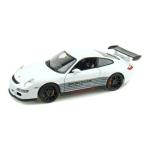 Welly (ウィリー) Porsche (ポルシェ) 911 (997) GT3 RS Sport Cup 1/18 White w/ Grey WE18015RS-W ミニ
