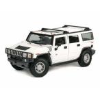 Maisto (マイスト) 2003 Hummer H2 SUV 1/18 White MA36631-WH ミニカー ダイキャスト 自動車