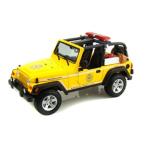 Maisto (マイスト) Jeep (ジープ) Wrangler Rubicon Brush Fire Unit 1/18 Yellow MA36115-YW ミニカー ダ