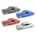 Jada Toys (ジャダトイズ) 1956 Chevy (シボレー) Bel Air 1/24 Set of 4 JA53607-SET ミニカー ダイキャ