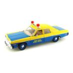 Auto World 1974 Dodge (ドッジ) Monaco New York State Police Car 1/18 Blue / Yellow AWAMM949 ミニカ