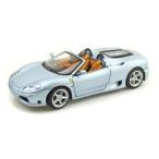 Movie &amp; TV Cars Ferrari (フェラーリ) 360 Spider "The Italian Job" Elite Edition 1/18 Grey Alloy HWP