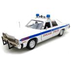 1974 Dodge (ドッジ) Monaco Chicago Police Blues Brothers 1/18 AWAMM987 ミニカー ダイキャスト 自動車