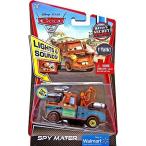 Disney Cars 2 Light &amp; Sounds Secret Mission Talking Spy Mater 1:55 Diecast Vehicle by Mattel