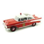 Highway 61 1957 Chevy (シボレー) Bel Air Fire Chief 1/18 Red HC50902 ミニカー ダイキャスト 自動車