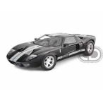 MotorMax (モーターマックス) Ford (フォード) GT Concept 1/12 Black w/Silver Stripes MM73001-BK ミニ