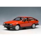 AUTOart 1980 Alfa Romeo (アルファロメオ) Alfetta GTV 2.0 1/18 Red AA70146 ミニカー ダイキャスト 自