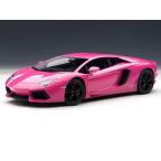 Lamborghini (ランボルギーニ) Aventador LP700-4 1/18 Pink (Black wheels) AA74660 ミニカー ダイキャス