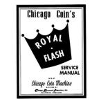 Chicago Coin Royal Flash Manual &amp; Schematic おもちゃ