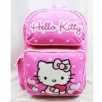 Backpack - Hello Kitty (ハローキティ) - Glitter Heart Pink Large School Bag 16" フィギュア おもち