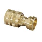 Nelson 50336 Brass Hose Quick Connectors Set Male and Female