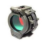 Flip Up Red Filter for SureFire Flashlights with 1.25" Diameter Bezels