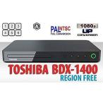 東芝 Toshiba Bdx1400　ブルーレイプレーヤー●Blu-ray ⇒region A　DVDプレーヤー　●DVD ⇒ALL multi f