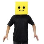 Lego (レゴ) My Eggo Male Yellow Brickman Costume Box Head ブロック おもちゃ