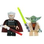 Yoda (ヨーダ) &amp; Count Dooku (Clone Wars) - LEGO (レゴ) Star Wars (スターウォーズ) フィギュア 人形