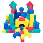 68 Piece Non-toxic Foam Wonder Blocks for Children w/ Carry Tote - Soft, Quality, Bright, Safe &amp; Q
