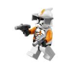 Clone Commander Cody ~Lego (レゴ) Star Wars (スターウォーズ) Minifigure with Grey Visor and (2) Gr