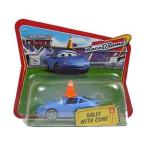 ディズニー ピクサー Cars Sally with Cone Diecast Short Card Race O Rama 1:55 スケール Mattelミニカ