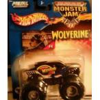 2002 HOT WHEELS (ホットウィール) MONSTER JAM BLACK WOLVERINE MONSTER TRUCK# 4 ミニカー ダイキャス