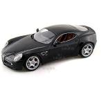 BBurago Diamond - Alfa Romeo (アルファロメオ) 8C Competizione Hard Top (1:18, Black) ミニカー ダイ