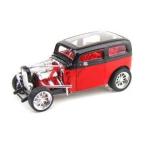 1931 Ford Model A Custom 1/18 Black/Red