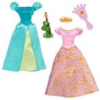 Disney (ディズニー)Princess Exclusive Wardrobe and Friends Set - 5 Pcs - Rapunzel ドール 人形 フィ