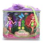 Barbie(バービー) Thumbelina Janessa &amp; Chrysella Fairy Mini Doll Playset ドール 人形 フィギュア