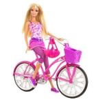 Barbie(バービー) Glam Bike! Barbie(バービー) with Glam Bike ドール 人形 フィギュア