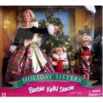 RARE, STUNNING 1998 Special Edition Barbie(バービー) KELLY STACIE Holiday Sisters Gift Set ドール