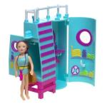 Polly Pocket! Splashin' Fashion Lifeguard Tower with Lea 人形 ドール